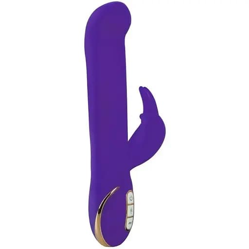 Вибратор-кролик Vibe Couture Rabbit Gesture 22 см фиолетовый - фото 1