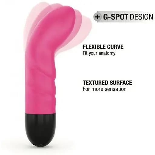 Вибратор Dorcel Expert G 2.0 Magenta для точки G перезаряжаемый - фото 5