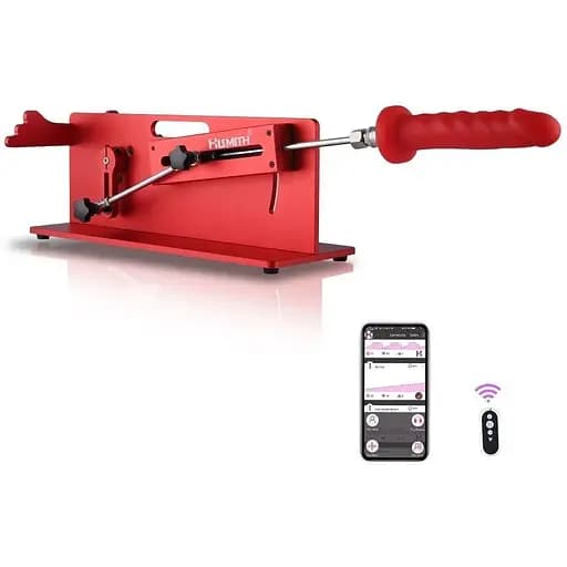 Смарт секс-машина Hismith Table Top 2.0 Pro APP Red настільна - фото 2