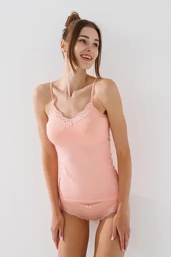 Комплект майка+трусики MISS BLUE MOON 8000 M Персиковый (2000902346518A) - фото 1