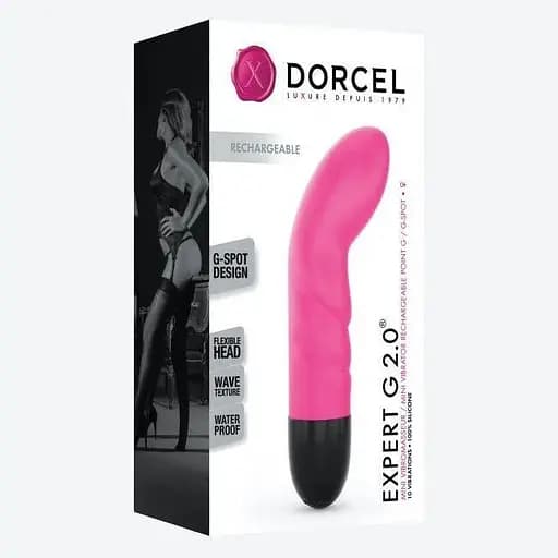 Вибратор Dorcel Expert G 2.0 Magenta для точки G перезаряжаемый - фото 3