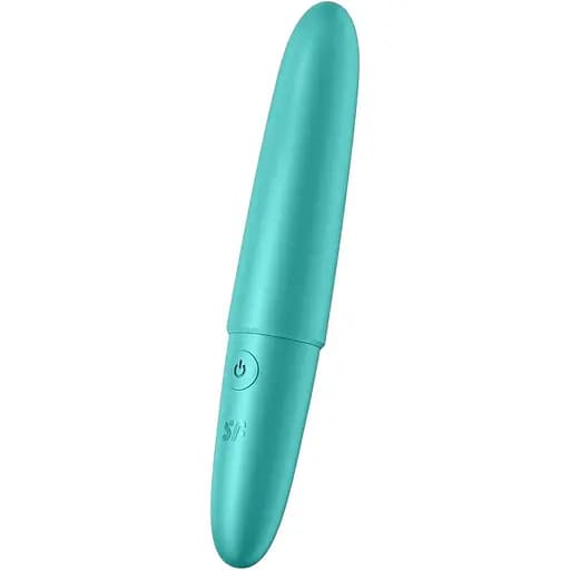 Минивибратор Satisfyer Ultra Power Bullet 6 Бирюзовый - фото 1