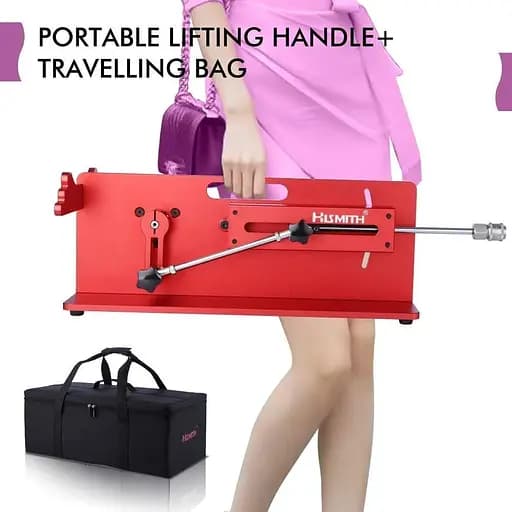 Смарт секс-машина Hismith Table Top 2.0 Pro APP Red настільна - фото 6