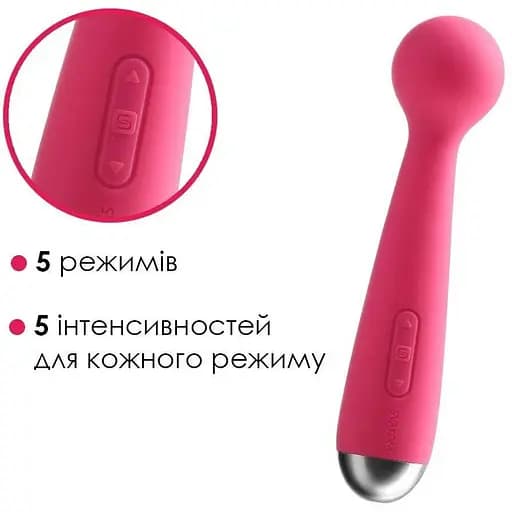 Вібромасажер з інтелектуальним режимом Svakom Mini Emma Plum Red - фото 3