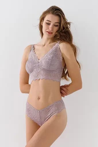 Комплект женский Ouno 9740 S/M Пудровый - фото 1