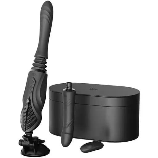 Секс-машина Zalo Sesh 19.6 см чорний - фото 1