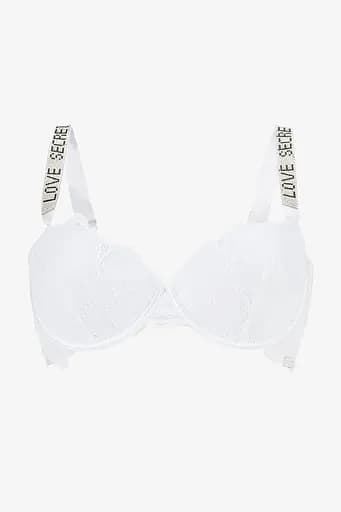 Комплект стринги + пояс для чулок женский Hana's Heart 86894 85B Белый - фото 1