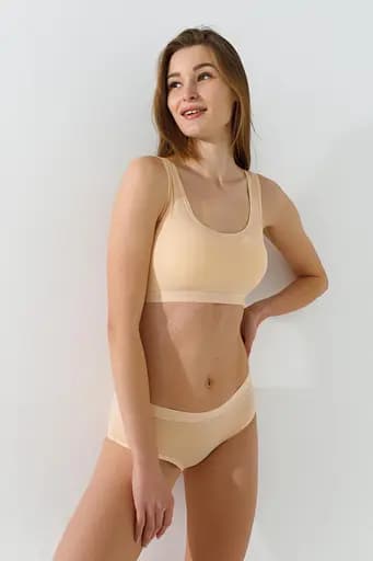 Комплект женский топ+трусы Beisdanna BSK8836WN M Бежевый - фото 1