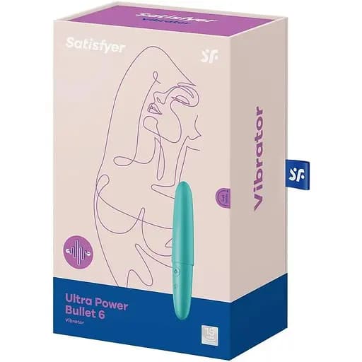 Минивибратор Satisfyer Ultra Power Bullet 6 Бирюзовый - фото 7