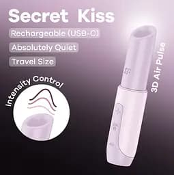 Кліторальний стимулятор Satisfyer Secret Kiss - мініатюра 2