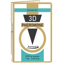 Духи женские с феромонами Aurora 3D Pheromone formula 35+ 1 мл