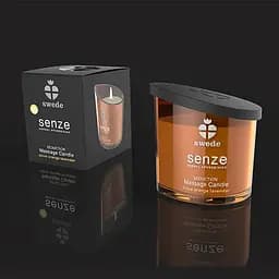 Масажна свічка Senze Seduction Massage Candle, 50 мл - мініатюра 4