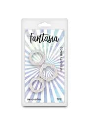 Набір ерекційних кілець NS Novelties Fantasia, 3 шт (білий) - мініатюра 3