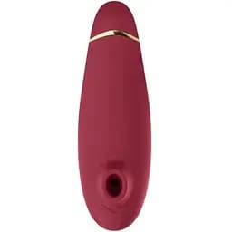 Вакуумний кліторальний стимулятор Womanizer Premium 2 Bordeaux - мініатюра 2