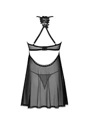 Комплект білизни Obsessive Latinesa XL/2XL чорний - мініатюра 6