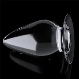 Анальна пробка - Flawless Clear Anal Plug 4.5" Clear - мініатюра 2