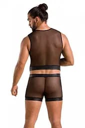 Комплект білизни Passion 053 SET WILLIAM XXL/XXXL чорний - мініатюра 2