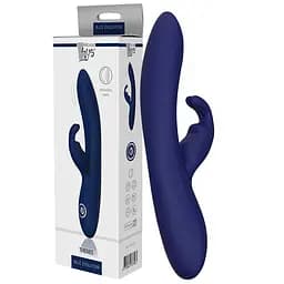 Вібратор-кролик Dreamtoys Blue Evolution Themis 22 см синій - мініатюра 5
