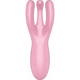Вибратор для клитора Satisfyer Threesome 4 14 см розовый