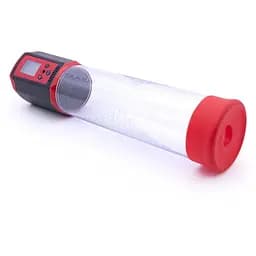 Автоматична вакуумна помпа Men Powerup Passion Pump Red LED-табло перезаряджається 8 режимів - мініатюра 2