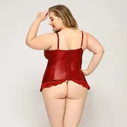 Корсет JSY P91136 (CORSet THONG) Plus size - мініатюра 2