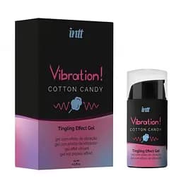 Рідкий вібратор Intt Vibration Cotton Candy Tingling Effect Gel 15 мл