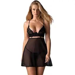 Еротичний комплект Obsessive Nutris XL/2XL чорний