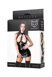 Сукня Glossy Wetlook Trisha M (чорний) - мініатюра 10