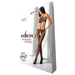 Відкритий бодістокінг Passion BS080 black One size - мініатюра 9