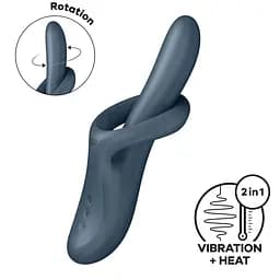 Вібратор Satisfyer Heat Flex 4 Grey Satisfyer SX2170 100900 - мініатюра 3