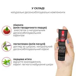 Пролонгер гель System JO Prolonger Gel (60 мл) з олією перцевої м’яти, гвоздикового перцю та пачулів - мініатюра 5