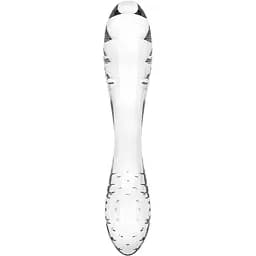 Двосторонній скляний дилдо Satisfyer Dazzling Crystal 1 Transparent - мініатюра 4
