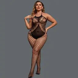 Спокусливий бодістокінг із відкритою спиною L-XXL - Еротична білизна