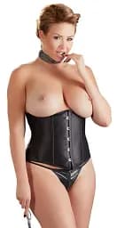 Корсет Cottelli Collection Underbust, 2XL (чорний) - мініатюра 3