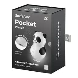 Вакуумний стимулятор з вібрацією Satisfyer Pocket Panda Satisfyer SX2176 100852 - мініатюра 7