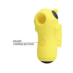 Вакуумний вібростимулятор Pretty Love Magic Bee Stimulator Yellow - мініатюра 8