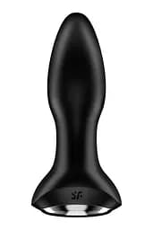 Анальна смарт вібропробка із перловим масажем Satisfyer Rotator Plug 2+ Black Satisfyer IG003160; SO6279 94174 - мініатюра 4