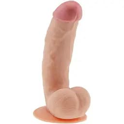 Фалоімітатор Lovetoy The Ultra Soft Dude 21 см тілесний