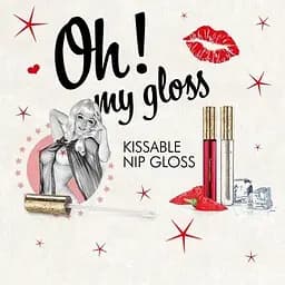 Набір блисків для сосків Bijoux Indiscrets Kissable Nip Gloss Duet 2х13 мл - мініатюра 3