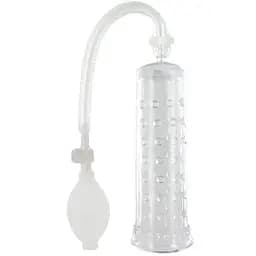 Вакуумна помпа XLsucker Penis Pump Transparan для члена длина до 18 см диаметр до 4 см