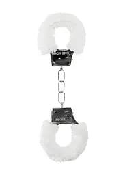 Наручники Beginners Handcuffs Furry - White Ouch! 36-OU002WHT 101706 - мініатюра 7