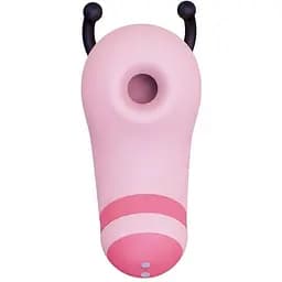 Вакуумний стимулятор з мікрострумами CuteVibe Beebe Pink на палець - мініатюра 2