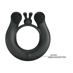 Віброкільце PRETTY LOVE DAHLIA, 12 vibration functions memory function PRETTY LOVE BI-210324 102767 - мініатюра 3