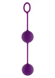 Вагінальні кульки Rock & Roll Balls фіолетові ToyJoy