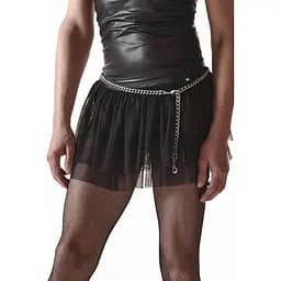 Міні-спідниця Regnes Fetish Planet CRD002 S (чорний)