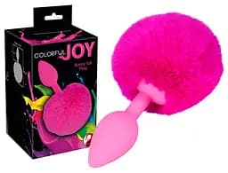 Анальна пробка - Colorful Joy Bunny Tail Plug Orion 42-05182120000 23466