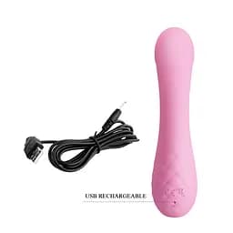Вібратор Pretty Love Ron Vibrator Pink - мініатюра 3
