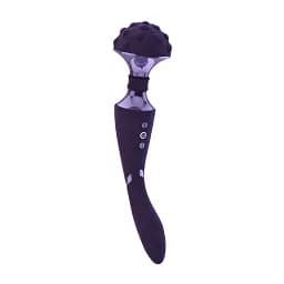 Вібромасажер Vive Shiatsu Bendable Massager Wand 28.6 см (фіолетовий) - мініатюра 4