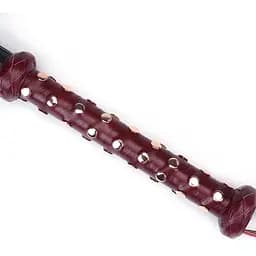 Флогер Liebe Seele Wine Red Studded Flogger - мініатюра 3