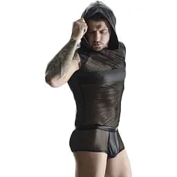 Комплект футболки та шорти Regnes Fetish Planet S (чорний)